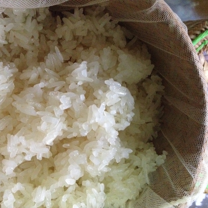 タイ米（もち米・カオニャオ）の蒸し方